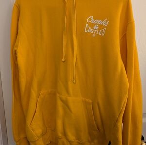 Crooks & Castles Vibrant Yellow Hoodie Ladies